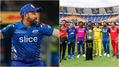 Rohit Sharma; captains pose for a picture with IPL 2023 trophy (IPL) Rohit Sharma; captains pose for a picture with IPL 2023 trophy (IPL)
