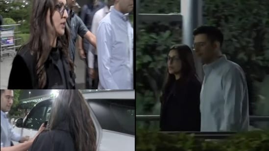 AAP MP Raghav Chadha was seen picking up Parineeti Chopra from Delhi airport on Wednesday.