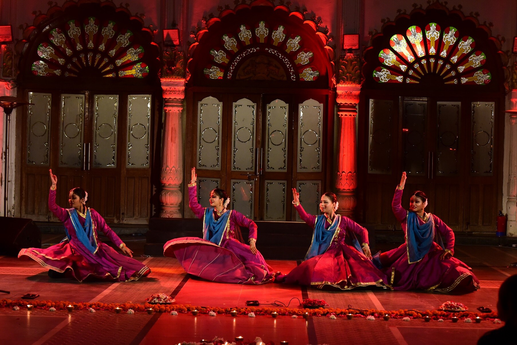 The Kathak Ki Katha performance at Safed Baradari, Qaisarbagh (Courtesy the Mahindra Sanatkada Lucknow Festival) The Kathak Ki Katha performance at Safed Baradari, Qaisarbagh (Courtesy the Mahindra Sanatkada Lucknow Festival)