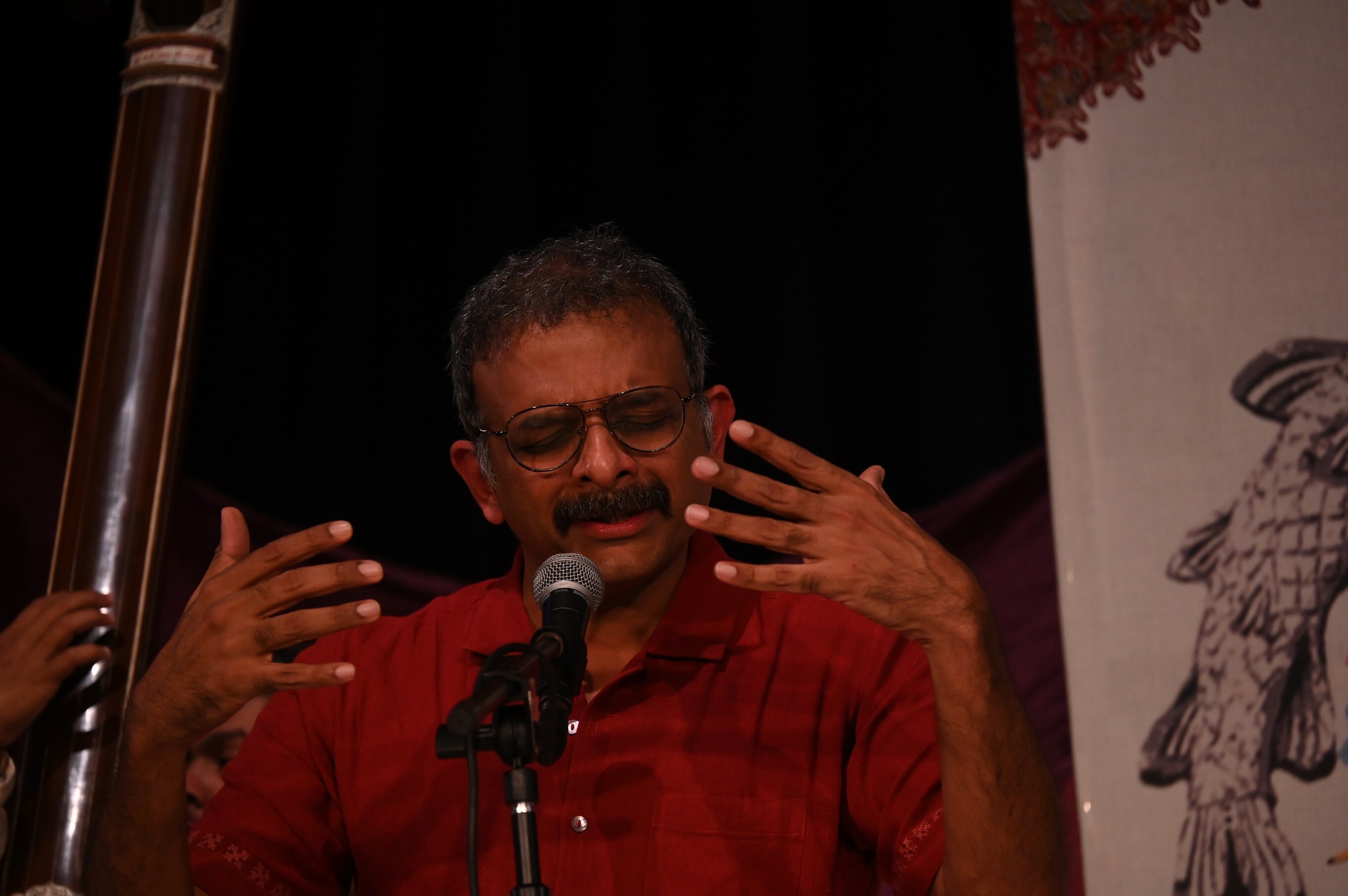 Carnatic recital by TM Krishna at Kala Mandapam, Qaisarbagh, Lucknow. (Courtesy the Mahindra Sanatkada Lucknow Festival) Carnatic recital by TM Krishna at Kala Mandapam, Qaisarbagh, Lucknow. (Courtesy the Mahindra Sanatkada Lucknow Festival)