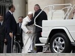 Pope Francis was admitted to Gemelli hospital in Rome on Wednesday. Pope Francis was admitted to Gemelli hospital in Rome on Wednesday.