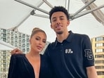 Larsa Pippen with her son Scotty Pippen Jr Larsa Pippen with her son Scotty Pippen Jr