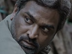 Viduthalai Part 1 movie review: Vijay Sethupathi in a still from the film. Viduthalai Part 1 movie review: Vijay Sethupathi in a still from the film.