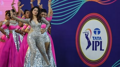 Tamannaa Bhatia won over fans with some brilliant dance moves. (AFP) Tamannaa Bhatia won over fans with some brilliant dance moves. (AFP)