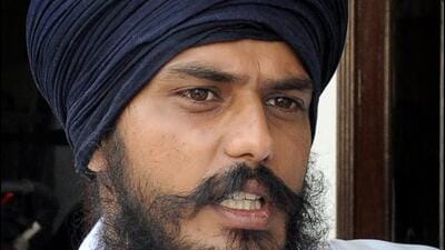 Amritpal Singh has since released one video and an audio clip (PTI)