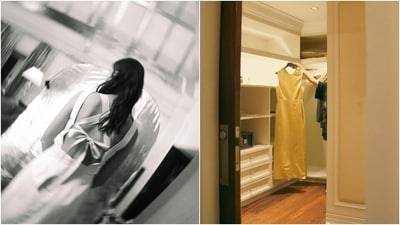 Meanwhile, Anushka wore a yellow-coloured look straight from the luxury label's runway collection, and Virat complemented her in a taupe suit set. The actor styled the look with minimal jewels, Dior accessories, and minimal makeup. (Instagram) Meanwhile, Anushka wore a yellow-coloured look straight from the luxury label's runway collection, and Virat complemented her in a taupe suit set. The actor styled the look with minimal jewels, Dior accessories, and minimal makeup. (Instagram)