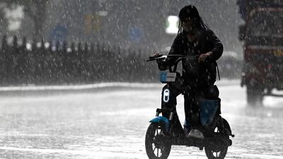 Delhi has received 16.1 mm rainfall since Thursday. (AFP) Delhi has received 16.1 mm rainfall since Thursday. (AFP)