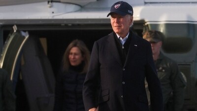 Biden and first lady Jill Biden arrives at Mississippi town amid deadly tornado strikes. (Twitter) Biden and first lady Jill Biden arrives at Mississippi town amid deadly tornado strikes. (Twitter)