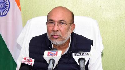 Manipur chief minister N Biren Singh (HT Photo) Manipur chief minister N Biren Singh (HT Photo)