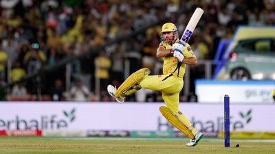 CSK's pace of scoring, however, fell drastically in the death overs and it was MS Dhoni's big hits in the last over that got them to a score of 178/7 (PTI) CSK's pace of scoring, however, fell drastically in the death overs and it was MS Dhoni's big hits in the last over that got them to a score of 178/7 (PTI)