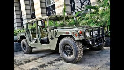 There were classic Mercedes-Benzs and old-school BMWs at the rally. Making its first outing was also a legendary US Army HUMVEE (above). There were classic Mercedes-Benzs and old-school BMWs at the rally. Making its first outing was also a legendary US Army HUMVEE (above).
