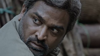 Viduthalai Part 1 movie review: Vijay Sethupathi in a still from the film. Viduthalai Part 1 movie review: Vijay Sethupathi in a still from the film.