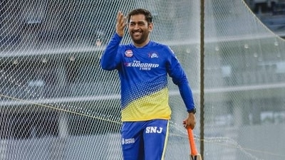 Under MS Dhoni's leadership, four-time champions CSK will launch their title bid in the IPL 2023 on March 31 (Instagram @CSK )
