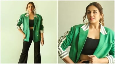 Huma Qureshi gives twist to casual fashion in a co-ord set (Instagram/@iamhumaq) Huma Qureshi gives twist to casual fashion in a co-ord set (Instagram/@iamhumaq)