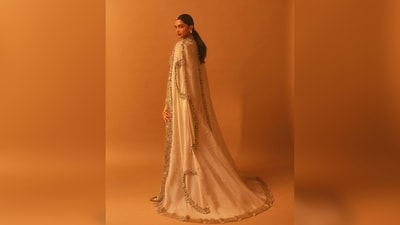 Deepika Padukone wore this look to the grand inauguration ceremony of the Nita Mukesh Ambani Cultural Centre held in Mumbai on March 31. (Instagram/@deepikapadukone) Deepika Padukone wore this look to the grand inauguration ceremony of the Nita Mukesh Ambani Cultural Centre held in Mumbai on March 31. (Instagram/@deepikapadukone)