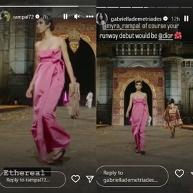 Taking to Instagram, Arjun and Gabriella shared pictures. Taking to Instagram, Arjun and Gabriella shared pictures.