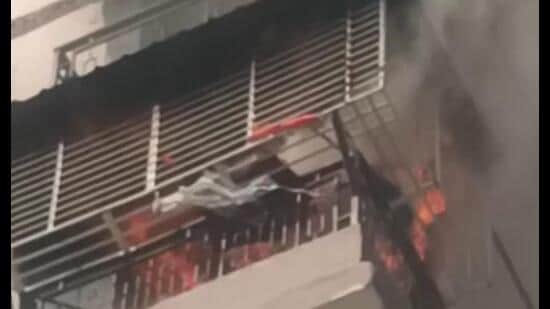 Household items were gutted but no casualties were reported, said officials. (Sourced)