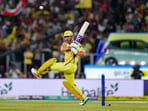 IPL 2023: MS Dhoni in action.