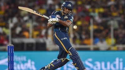 Sai Sudharsan was Gujarat Titans' Impact Player. (AFP)