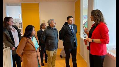 Checking school dropout rate: U.P. delegation in the Netherlands to discuss Dutch model (Sourced) Checking school dropout rate: U.P. delegation in the Netherlands to discuss Dutch model (Sourced)