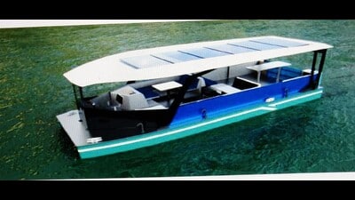 Each catamaran boat would cost around ₹1.25 crore. (UPNEDA) Each catamaran boat would cost around ₹1.25 crore. (UPNEDA)