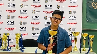 Fourteen-year-old Shreyas Royal is now in the running to become UK’s youngest Grandmaster. (Twitter (@shrez_royal09))