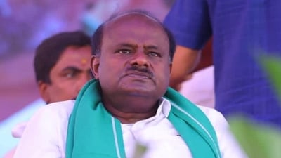 Janata Dal (Secular) legislature party leader H D Kumaraswamy (HT) Janata Dal (Secular) legislature party leader H D Kumaraswamy (HT)