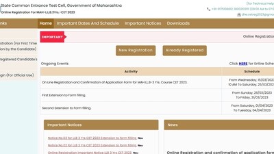 MAH LLB 3 year CET application date re-extended till April 4 MAH LLB 3 year CET application date re-extended till April 4