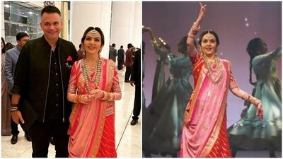 Nita Ambani performed at the NMACC gala in Mumbai. (Instagram) Nita Ambani performed at the NMACC gala in Mumbai. (Instagram)