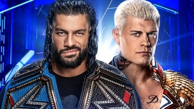 Roman Reigns and Cody Rhodes(right) (Twitter) Roman Reigns and Cody Rhodes(right) (Twitter)