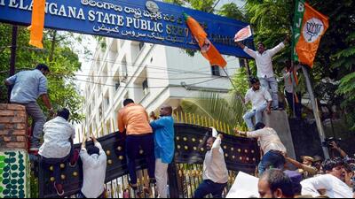 The SIT authorities have so far arrested 15 people in the Telangana State Public Service Commission question paper leak case. (PTI) The SIT authorities have so far arrested 15 people in the Telangana State Public Service Commission question paper leak case. (PTI)