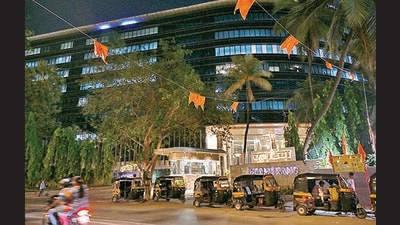 The office of the coaching class is in the first floor of a building named Boomerang at Chandivali, Andheri (East). (Vijay Bate/HT Photo) The office of the coaching class is in the first floor of a building named Boomerang at Chandivali, Andheri (East). (Vijay Bate/HT Photo)