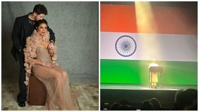 Priyanka Chopra has shared a few pictures from Friday's NMACC launch. Priyanka Chopra has shared a few pictures from Friday's NMACC launch.