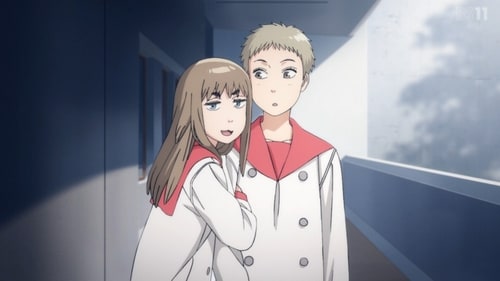 Tokio and Mimihime in a still from the first episode of Heavenly Delusion. (Production I.G) Tokio and Mimihime in a still from the first episode of Heavenly Delusion. (Production I.G)