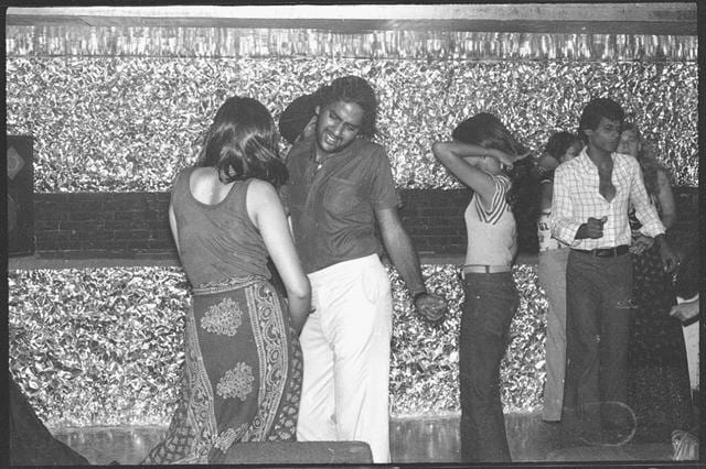 A disco at a Delhi hotel in a picture dated 11 September 1976. (SN Sinha/HT Photo)