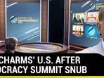 PAK 'CHARMS' U.S. AFTER DEMOCRACY SUMMIT SNUB PAK 'CHARMS' U.S. AFTER DEMOCRACY SUMMIT SNUB