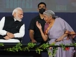 File photo of Prime Minister Narendra Modi with Finance Minister Nirmala Sitharaman. File photo of Prime Minister Narendra Modi with Finance Minister Nirmala Sitharaman.
