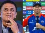 Sunil Gavaskar; David Warner Sunil Gavaskar; David Warner