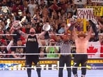 WWE Wrestlemania 39: Sami Zayn and Kevin Owens are your new WWE Undisputed tag team champions. (WWE)