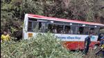 There were 36 people, including the driver and conductor, in the bus. (HT Photo)