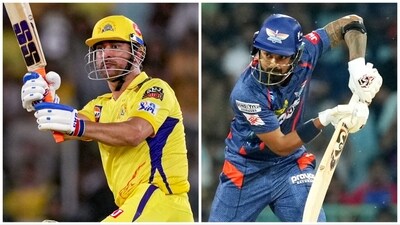 CSK skipper MS Dhoni is all set to join Virat Kohli on an elite list while LSG captain KL Rahul can smash multiple batting records (PTI)