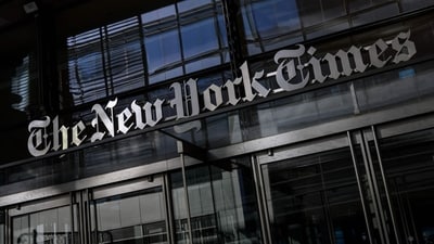 The New York Times Building in New York City. (AFP)