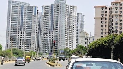 Strong demand for luxury homes led to the rise in house sales in Gurugram. (HT File)