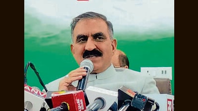 Himachal CM Sukhvinder Singh Sukhu on Sunday stressed the need to prioritise revenue generation for the Himachal Pradesh Power Transmission Corporation Limited (HPPTCL) through its transmission lines. (HT File Photo) Himachal CM Sukhvinder Singh Sukhu on Sunday stressed the need to prioritise revenue generation for the Himachal Pradesh Power Transmission Corporation Limited (HPPTCL) through its transmission lines. (HT File Photo)