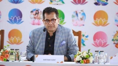 India’s G20 Sherpa Amitabh Kant (Twitter/@airnews_tvm) India’s G20 Sherpa Amitabh Kant (Twitter/@airnews_tvm)