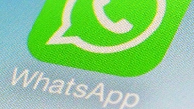 FILE - This Feb. 19, 2014, file photo, shows WhatsApp app icon on a smartphone in New York. (AP)