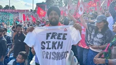 The man, identified as Hardeep Singh, was released by police on Saturday. (Twitter) The man, identified as Hardeep Singh, was released by police on Saturday. (Twitter)