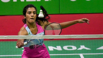 Sindhu kept trying but Gregoria had answers for every point the Indian was trying to win (PTI) Sindhu kept trying but Gregoria had answers for every point the Indian was trying to win (PTI)