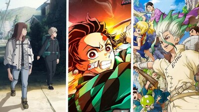 Here's the complete schedule of all the spring anime releases with the date, time, and where to watch them, so you won't miss out on any of the action. (Production I.G, Ufotable, TMS Entertainment) Here's the complete schedule of all the spring anime releases with the date, time, and where to watch them, so you won't miss out on any of the action. (Production I.G, Ufotable, TMS Entertainment)