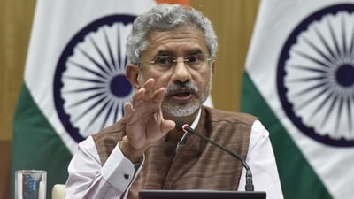 External affairs minister S Jaishankar. (HT PHOTO) External affairs minister S Jaishankar. (HT PHOTO)